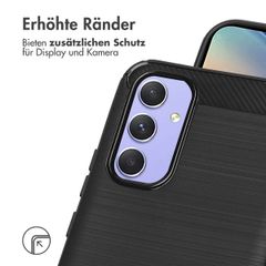 imoshion Brushed Back Cover Samsung Galaxy A54 (5G) - Schwarz