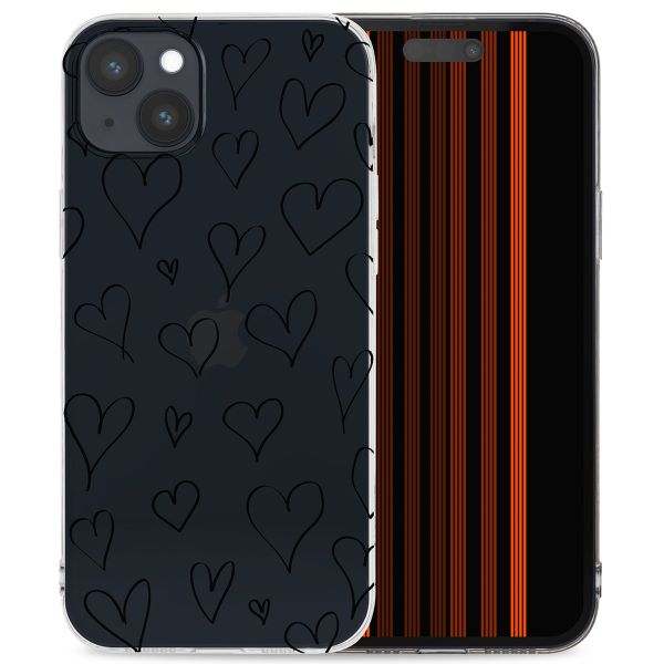 imoshion Design Hülle für das iPhone 15 Plus - Hearts