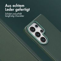 Accezz MagSafe Leather Backcover Samsung Galaxy S26 Ultra - Cedar Green