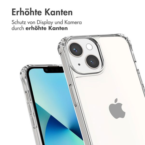 imoshion Back Cover mit Band + Armband für das iPhone 13 - Perlen Herzchen