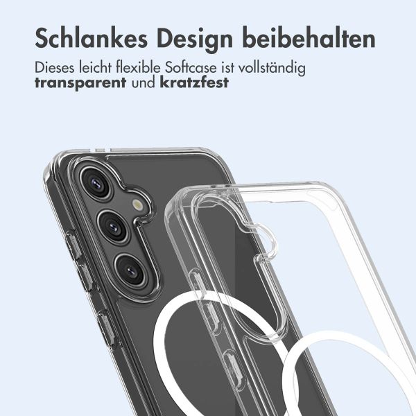 imoshion Protective Back Cover mit MagSafe Samsung Galaxy S24 FE - Transparent