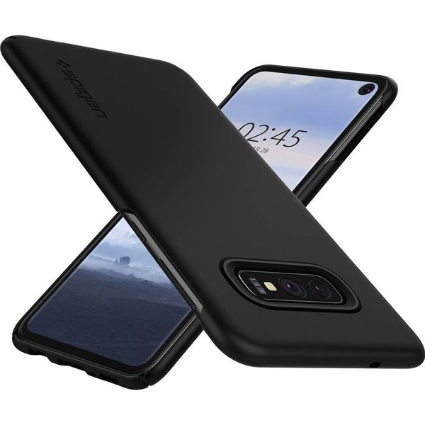 Spigen Thin Fit™ Hardcase Schwarz für das Samsung Galaxy S10e