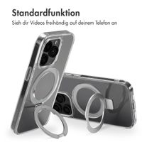 Accezz Ring Stand Backcover mit MagSafe für das Apple iPhone 14 Pro - Transparent