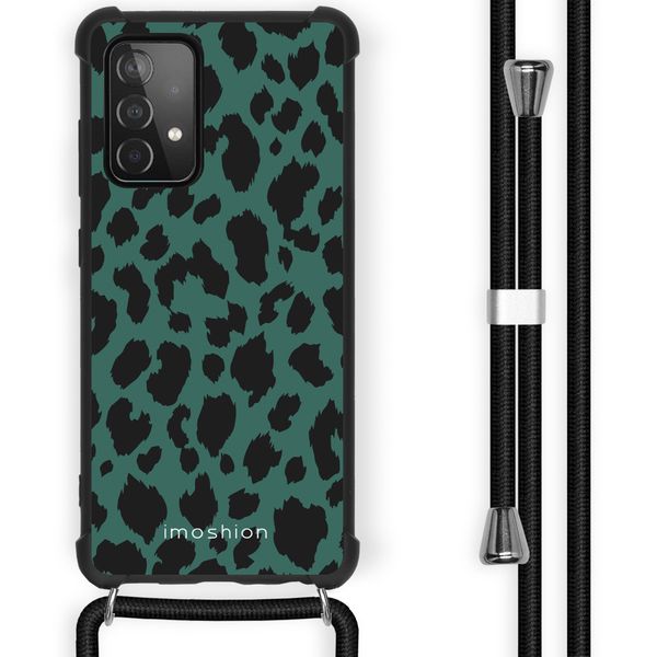 imoshion Design Hülle mit Band Samsung Galaxy A52(s) (5G/4G) - Panther Illustration