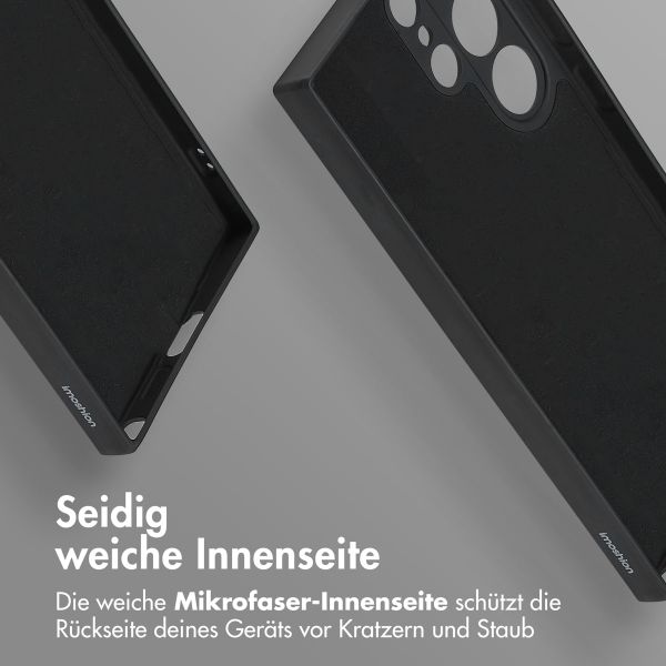 imoshion Color Back Cover mit MagSafe Samsung Galaxy S24 Ultra - Schwarz