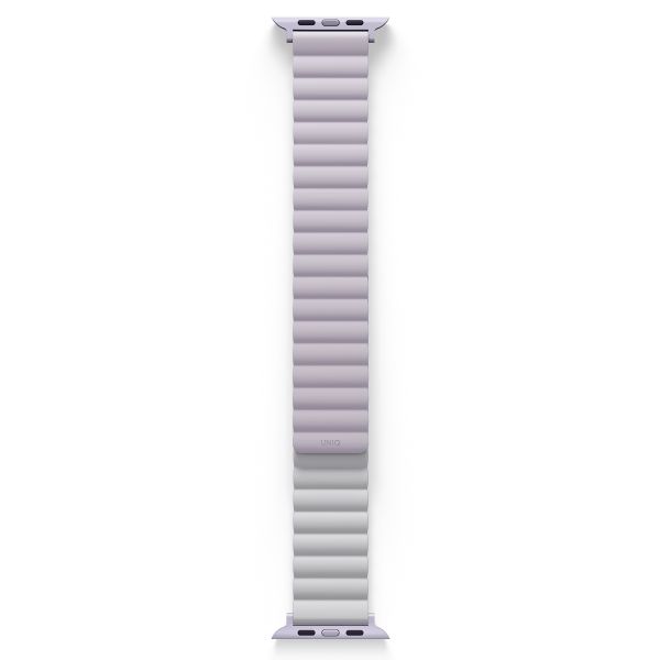 Uniq Revix doppelseitiges Armband für das  Apple Watch Series 1 t/m 11 / SE / Ultra (44/45/46/49 mm) - Lilac / White