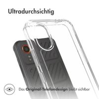 Accezz Xtreme Impact Case für das Samsung Galaxy Xcover 7 - Transparent