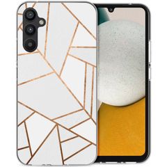 imoshion Design Hülle Samsung Galaxy A34 (5G) - White Graphic
