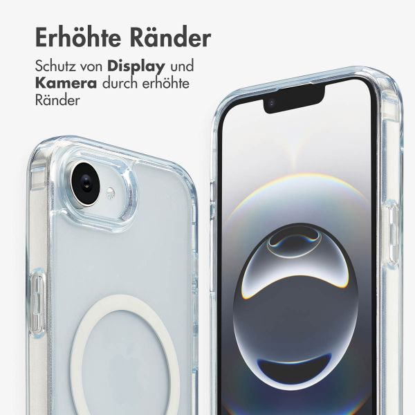 imoshion MagSafe Hülle mit abnehmbarem Band Apple iPhone 16e - Transparent