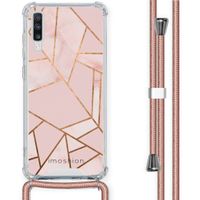 imoshion Design Hülle mit Band Samsung Galaxy A70 - Pink Graphic