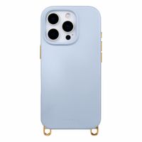 Selencia Rivièra Backcover mit MagSafe mit abnehmbaren Haken Apple iPhone 16 Pro Max - Powder Blue