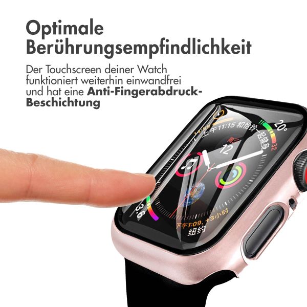 imoshion Full Cover Hard Case für Apple Watch Series 7 / 8 / 9 - 41 mm - Rosa