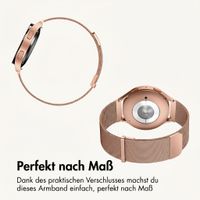 imoshion Mailändische Magnetarmband -   Universelle 18 mm Anschluss - Rose Gold
