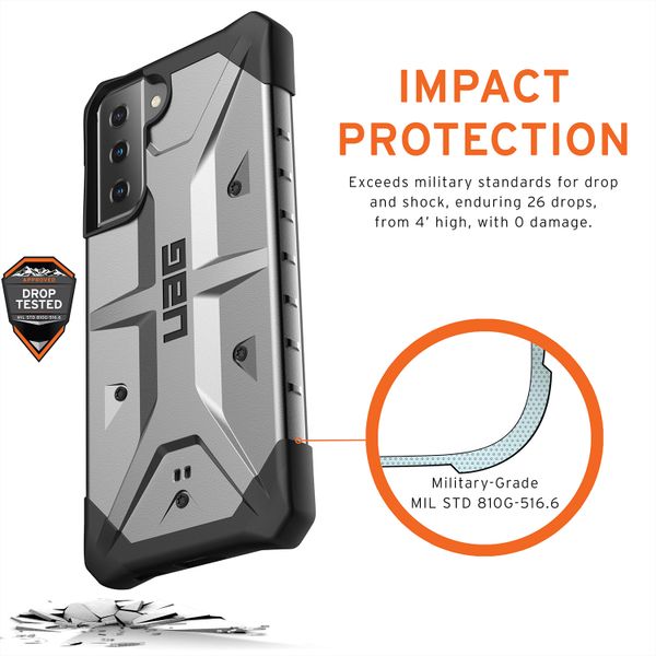 UAG Pathfinder Case für das Samsung Galaxy S21 Plus - Silber