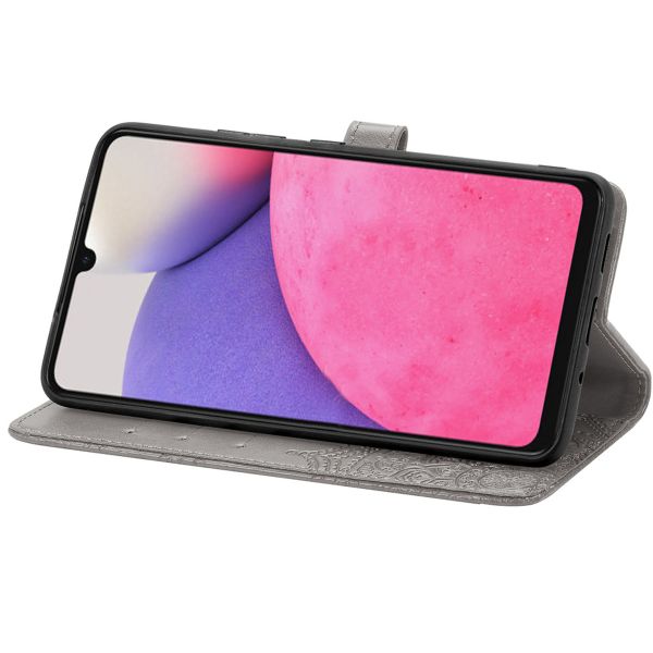 imoshion Mandala Klapphülle Samsung Galaxy A33 - Grau