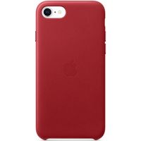 Apple Leder-Case für das Apple iPhone SE (2022 / 2020) - Red