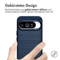 imoshion Brushed Back Cover Google Pixel 10 Pro - Dunkelblau