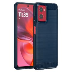 imoshion Brushed Back Cover Motorola Moto G05 / E15 - Dunkelblau
