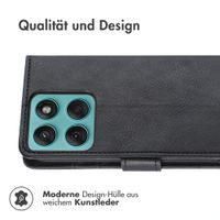 imoshion Luxuriöse Klapphülle Motorola Moto G57 Power - Schwarz