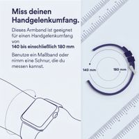 Apple Armband mit Magnetverschluss FineWoven für  Apple Watch | 38/40/41/42 mm - Größe M/L - Taupe