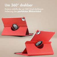 imoshion 360° drehbare Klapphülle Apple iPad Air 11 Zoll (2026) M4 / (2025) M3 / (2024) M2 / Air 5 (2022) / Air 4 (2020) / Pro 11 (2018/2020) - Rot