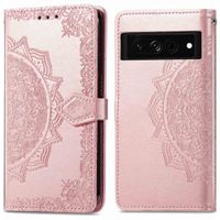 imoshion Mandala Klapphülle für das Google Pixel 7 Pro - Rose Gold