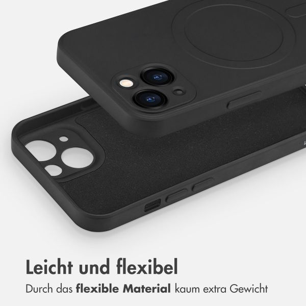 imoshion Color Back Cover mit MagSafe Apple iPhone 13 - Schwarz