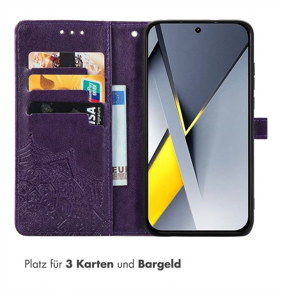 imoshion Mandala Klapphülle Xiaomi Poco F8 Pro - Violett