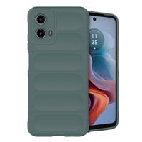 imoshion EasyGrip Back Cover für das Motorola Moto G34 - Dunkelgrün