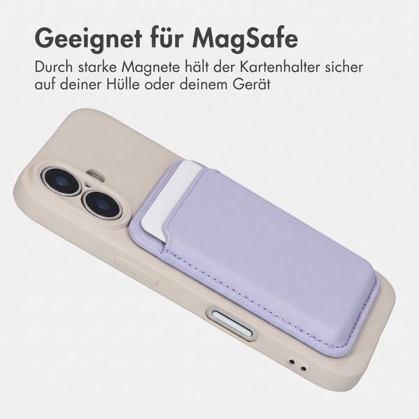 imoshion Magnetischer Kartenhalter - Geeignet für MagSafe - Lila