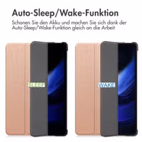 imoshion Trifold Klapphülle Xiaomi Pad 6 / 6 Pro - Rosé gold