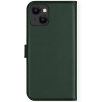 Selencia Echtleder Klapphülle Apple iPhone 13 Mini - Grün