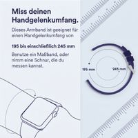 Apple Sport Armband für  Apple Watch | 44/45/46/49 mm - Größe L/XL - Midnight