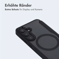 imoshion Transparente Bookcase mit MagSafe Samsung Galaxy S25 / S24 - Schwarz