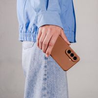 imoshion Texture Backcover Samsung Galaxy S26 Ultra - Braun