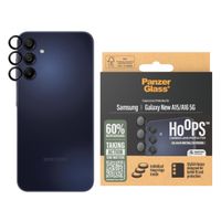 PanzerGlass Kameraprotektor Hoops Optic Rings für das Samsung Galaxy A16 4G/5G - Schwarz