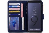 Blaue Luxuriöse Portemonnaie-Klapphülle für das Samsung Galaxy S9