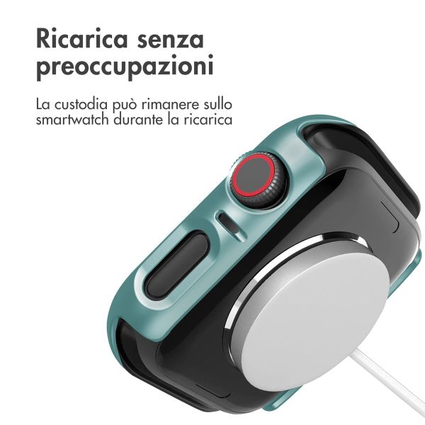 imoshion Full Cover Hard Case Apple Watch 4 / 5 / 6 / SE - 44 mm - Dunkelgrün