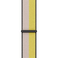 Apple Sport Loop Armband für das Apple Watch Series 1 bis 9 / SE (38/40/41 mm) | Series 10 (42 mm) - Oat Milk/Lemon Zest