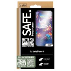 SAFE by PanzerGlass Gaming Screen Protector Ultra Wide Fit mit Applikator für das iPhone 16