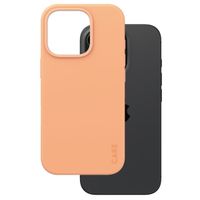 CARE by PanzerGlass Fashion Back Cover MagSafe für das iPhone 16 Pro - Peachy