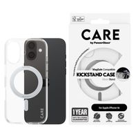 CARE by PanzerGlass Kickstand Case MagSafe Apple iPhone 16 - Silver