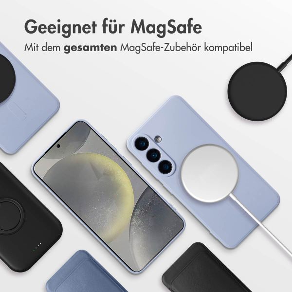 imoshion Color Back Cover mit MagSafe für das Samsung Galaxy S25 - Lila