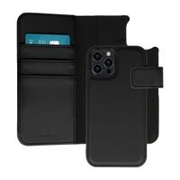 imoshion Herausnehmbare 2-in-1 Luxus-Bookcase Apple iPhone 12 (Pro) - Schwarz