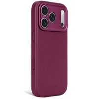 Decoded Leather Backcover MagSafe Apple iPhone 18 Pro Max / 17 Pro Max - Aubergine