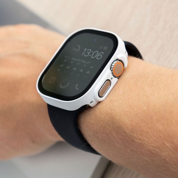 imoshion Full Cover Hard Case Apple Watch Ultra / Ultra 2 / Ultra 3 - 49 mm - Weiß