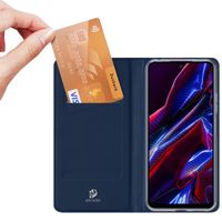 Dux Ducis Slim TPU Klapphülle für das Xiaomi Redmi Note 12 / Xiaomi Poco X5 5G - Dunkelblau