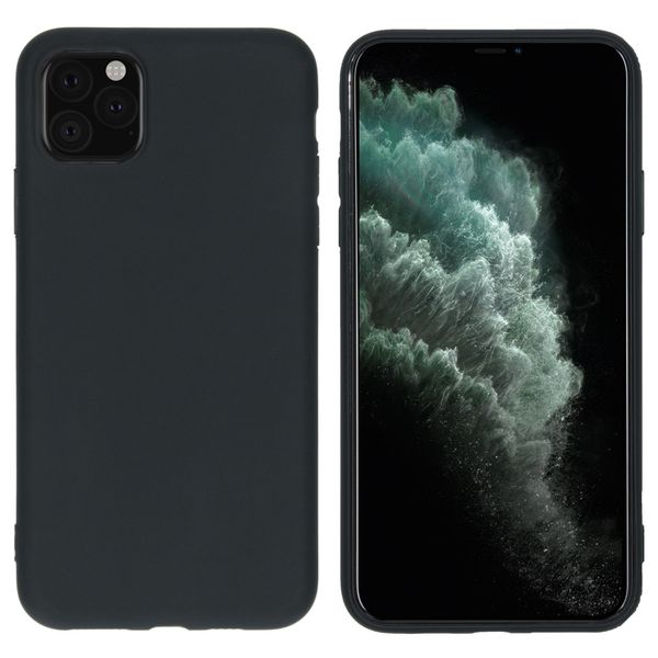 imoshion Color TPU Hülle Schwarz für iPhone 11 Pro Max