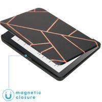 imoshion Design Slim Hard Case Klapphülle Kobo Clara HD - Black Graphic