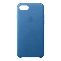 Apple Leder-Case Blau für das Apple iPhone SE (2022 / 2020) / 8 / 7